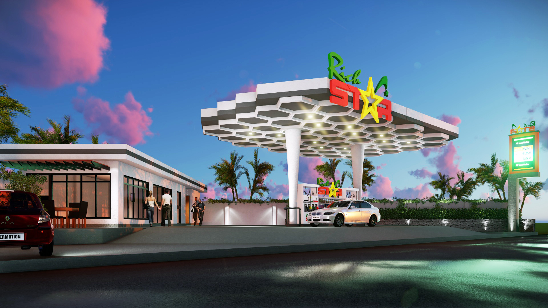 RichStar Gasoline Station — JQS Builders Inc